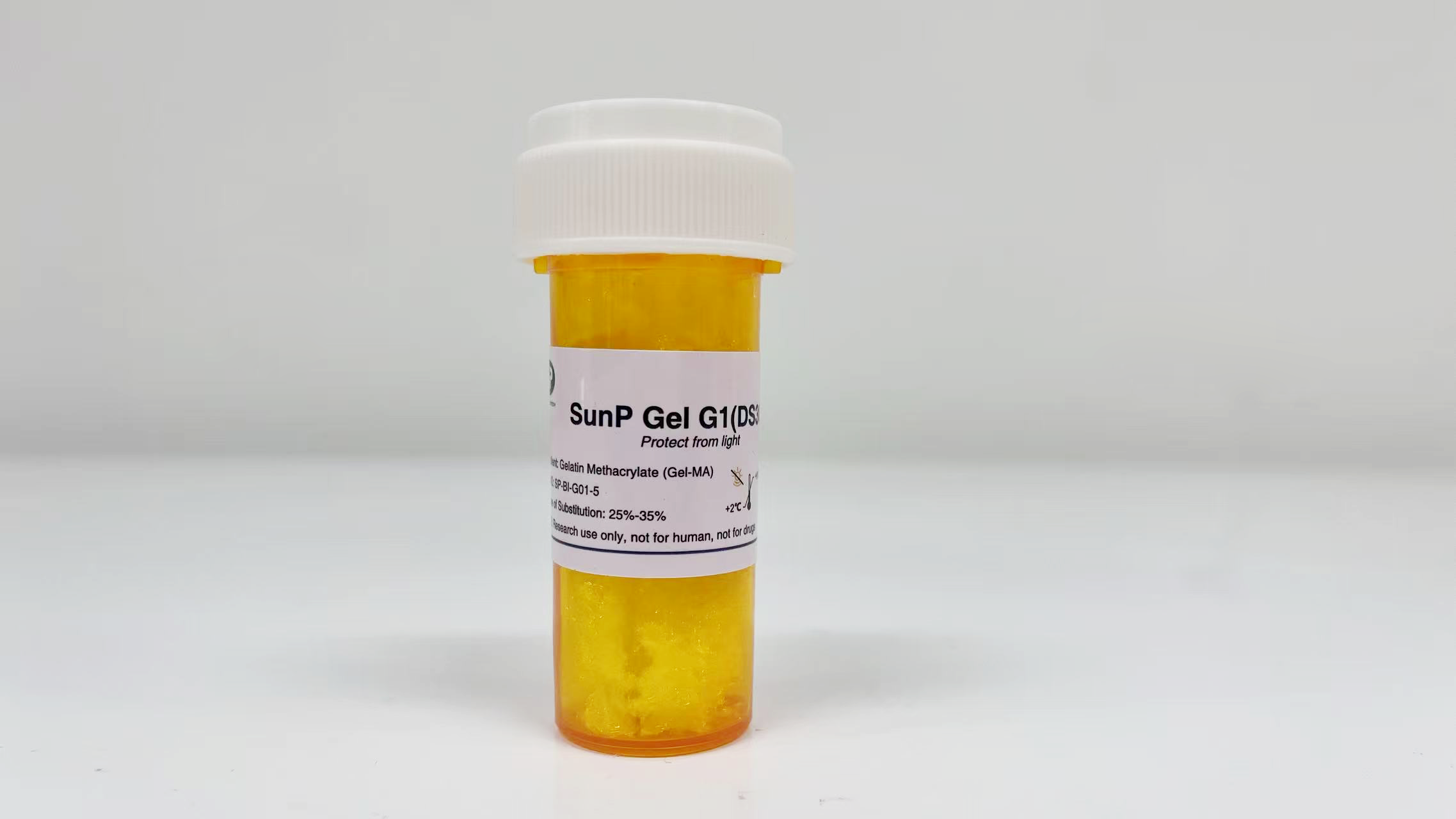 SunP Gel G1(DS30)甲基丙烯酸酐化明膠(GelMA 接枝率:25-35%) 